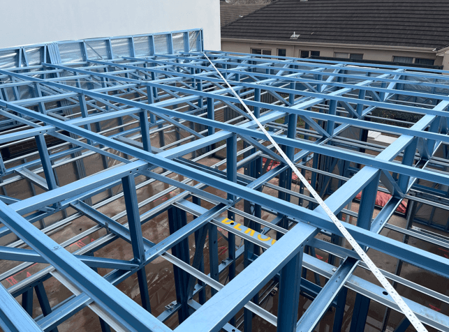 Steel Roof Trusses.